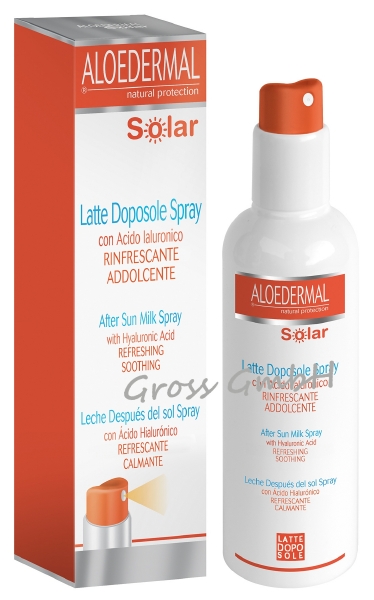 Aloe Dermal Aloedermal Aloe Vera Sonnenschutz Milch Spray After Sun